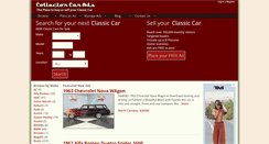 Desktop Screenshot of collectorcarads.com